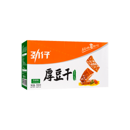 華文食品 勁仔厚豆乾 泡椒味 超值盒裝 20g×20包入 湖南特產