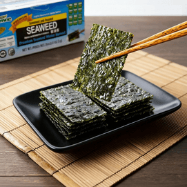 韩国JAYONE 低盐烤海苔 调味海苔 24包入 120g