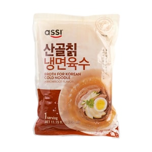 韓国冷麺用スープ、クズウコン風味、1食分、11.15液量オンス