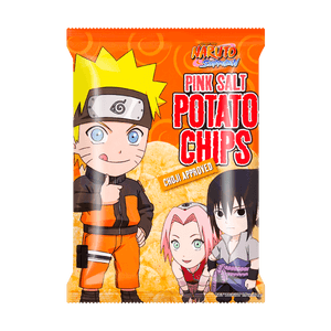 【动漫好物】NARUTO SHIPPUDEN火影忍者 薯片 喜马拉雅玫瑰盐味 54g