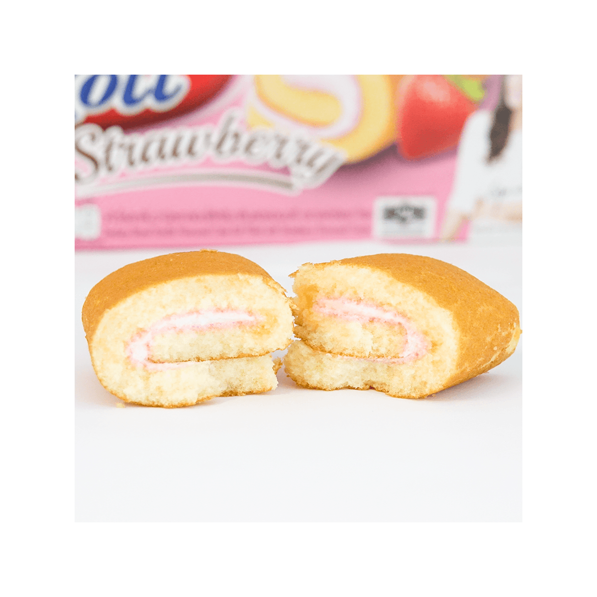 FERSHAY ロールケーキ いちご味 240g - Yami