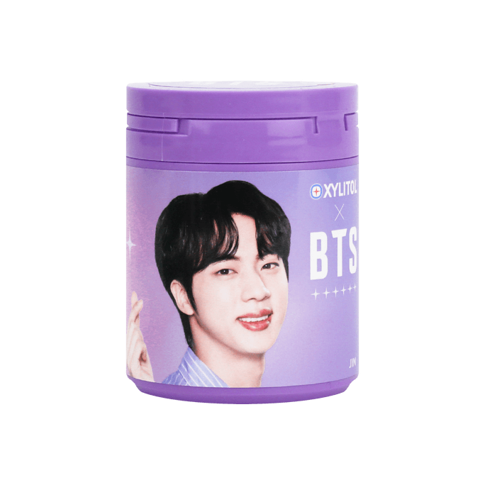 BTS X LOTTE Xylitol Sugar-Free Chewing Gum - Original Flavor, 3.03oz