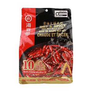 Base de soupe pour fondue épicée 3,17 oz * 10 paquets