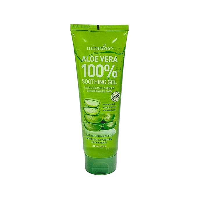 Miraclair Aloe Vera 100% Soothing Gel 260ml