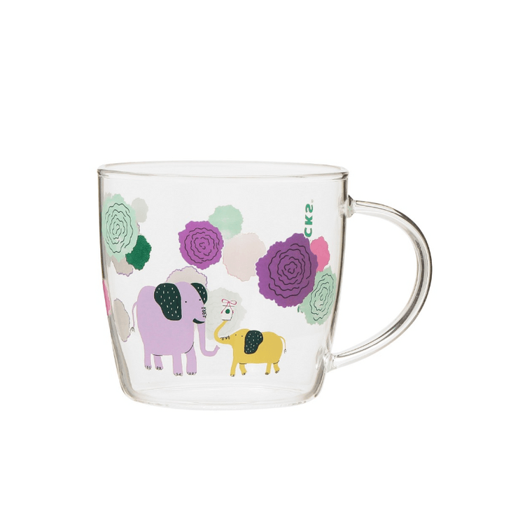 日本からの直送】スターバックス 2024年母の日限定 エレファントグラス  