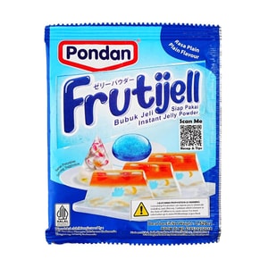 Frutijell Instant Jelly Powder, Plain Flavor, 0.52 oz【 Yami Exclusive】