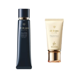 [일본 직배송] 클레드뽀보떼(CBP) 일본 백화점 버전: 베스트셀러 여름 필수 선크림(40g) + 리페어링 선크림(50g) [가성비 콤보]