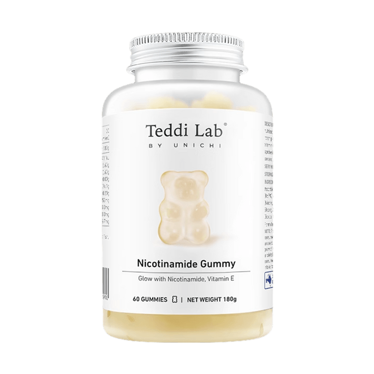 澳洲UNICHI 烟酰胺美白小熊软糖 全新升级亮肤维生素E 60粒入*3 茉莉西柚味 均匀肤色 修护肌肤 紧致水润不怕晒 嚼出冷白皮【3瓶一周期超值装】 6