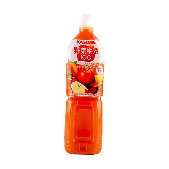 日本KAGOME可果美 蔬菜生活100 蘋果蔬果汁 720ml