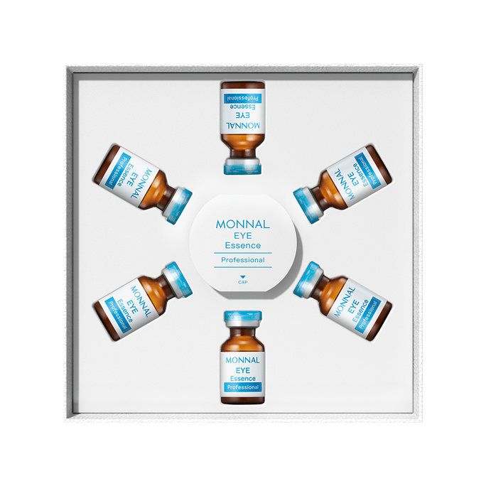 MONNAL ハイドレーティング ファーミング ブライトニング アイエッセンス ディープハイドレーション リフティング アンチリンクル 6ml×6本