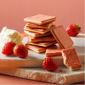 日本 TOKYO MILK CHEESE FACTORY 東京牛奶起司工廠 草莓起司夾心餅乾 9枚裝