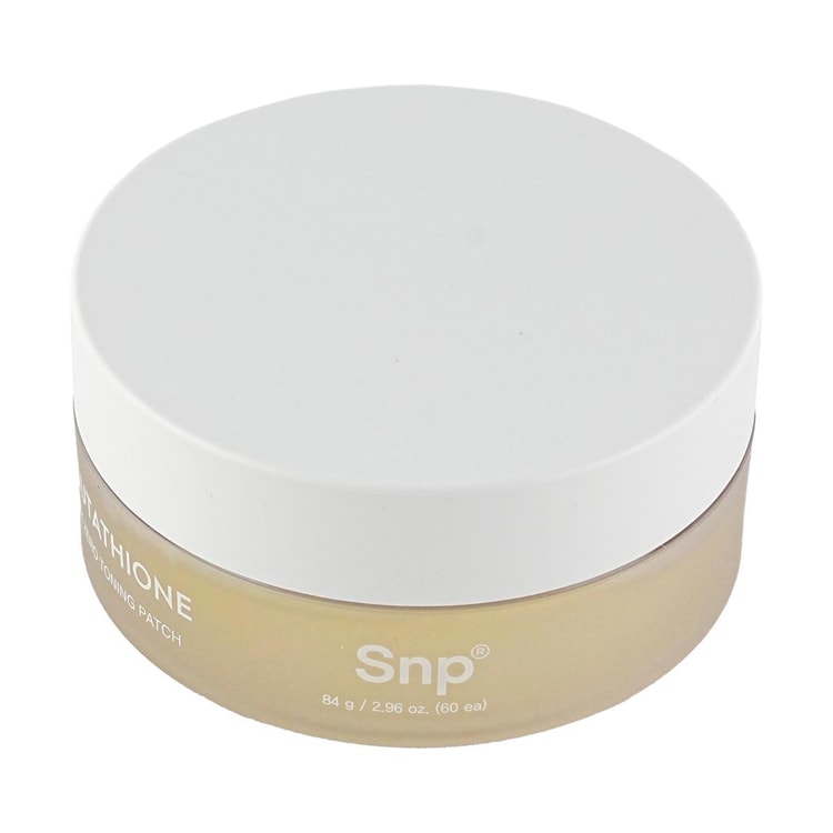 SNP Glutathione Dark Zero Eye Patch, 60pcs - Under-Eye Brightening & Tone Evening | Dark Spot Appearance Minimizing