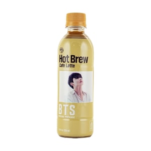 BTS Hot Brew Cafe Latte Coffee 11.8 fl oz