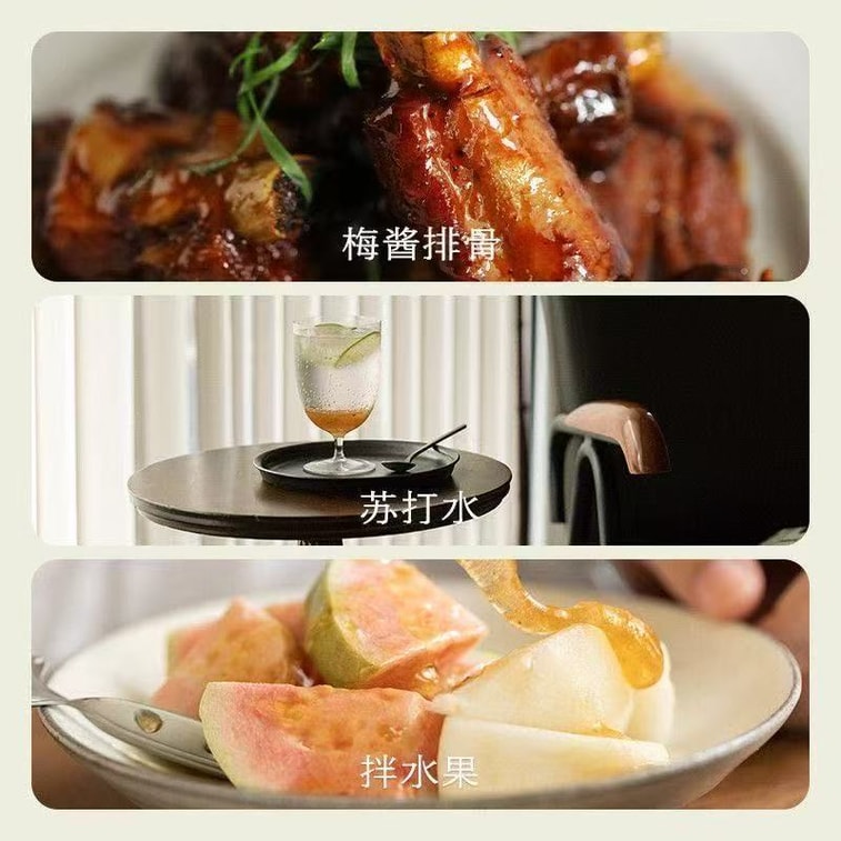 【中国直送】南石昭梅ソース 400g×1本、甘酸っぱくて塩味、青梅入り、梅ソース、ローストグース、ダック、チャーシューのディップに最適 4