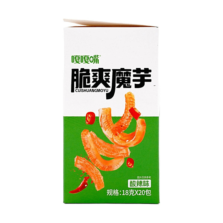 こんにゃくスナック ホット＆サワー味 20袋入り 12.69オンス 5