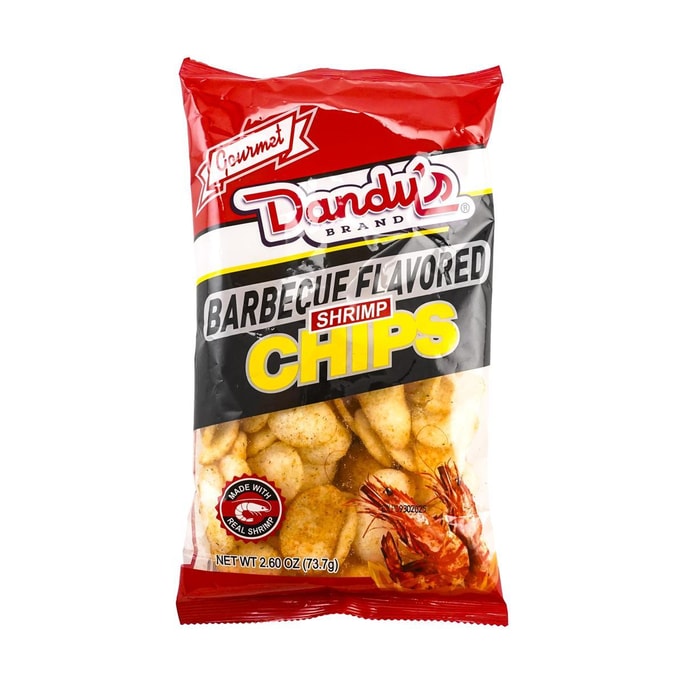 Shrimp Chips BBQ Flavor,2.6 oz