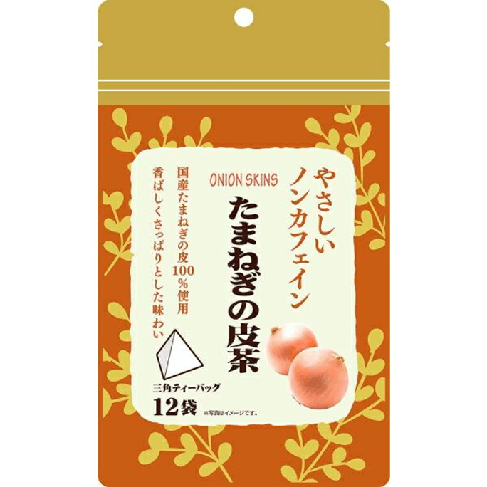 【日本直邮】 日本 リブ・ラボラトリーズ 温和无咖啡因洋葱皮茶,1克×12袋