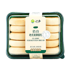 江南 奶白老式发酵面包 乳酸菌风味 358g【营养早餐】