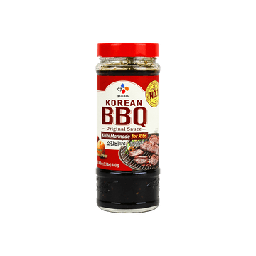 Korean BBQ Original Sauce Kalbi Marinade for Ribs, 16.9 oz