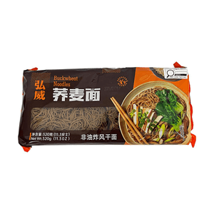 Buckwheat Noodles 11.3oz Non-Fried Air-Dried Healthy Meal