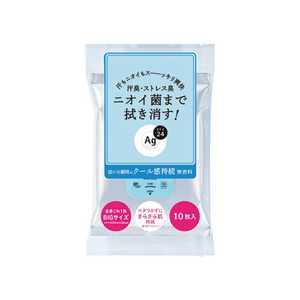 Ag Deo 24 Clear Shower Sheet BIG Size Cool [10 sheets]