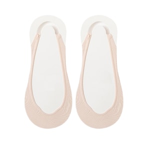 [중국 직배송] HSPM 무봉제 미끄럼 방지 통기성 무봉제 양말, 스폰지 패드는 제거하지 않고 잘라낼 수 있음, 여성용 양말, 핑크, 1켤레