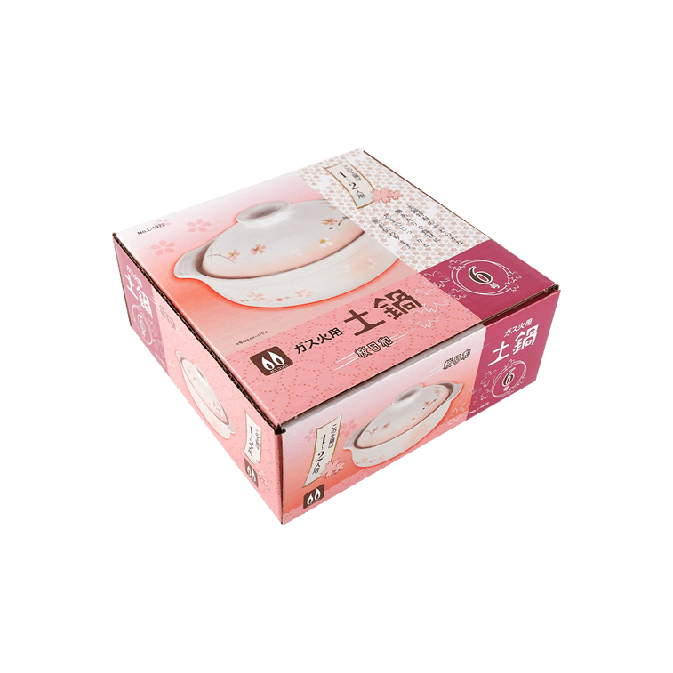 日本PEARL LIFE 日式陶瓷砂锅 土锅汤炖锅煲 明火专用 6号 980ml 1-2人用 5