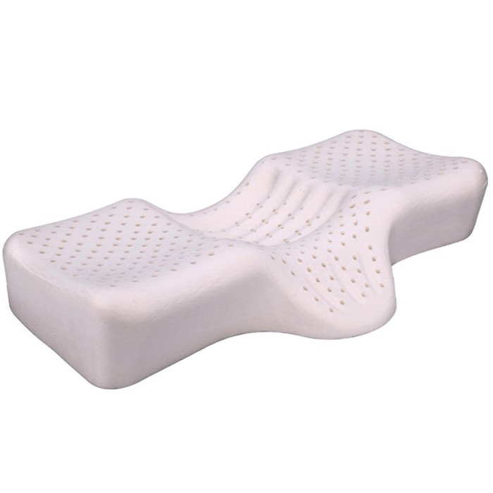 【中国直邮】 莫伊莱 泰国乳胶枕颈椎枕头助护颈椎专用高低枕*1件