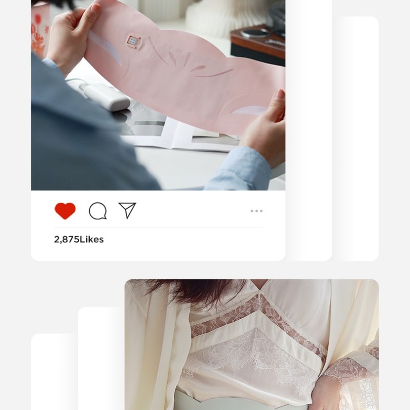 【中国直邮】 飞乐思 暖宫腰带大姨妈神器痛经暖腰护腰带加热腹带  绿意明媚 一个装