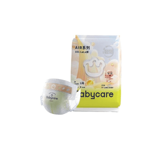 【中國直郵】 Bc Babycare babycare air001嬰兒紙尿褲M碼6-11kg 26片*1個
