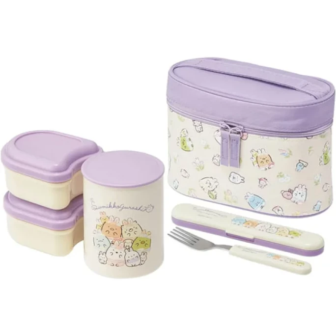Sumikko Gurashi thermo lunchbox set 560ml 3-pc Set