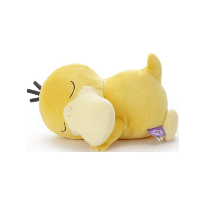 【日本直郵】pokemon寶可夢 睡姿毛絨玩偶擺件 S號【可達鴨】