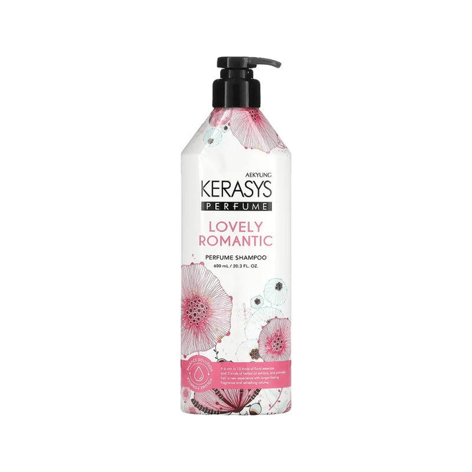 韓國 Kerasys 可瑞絲 香氛可愛浪漫洗髮精 600毫升