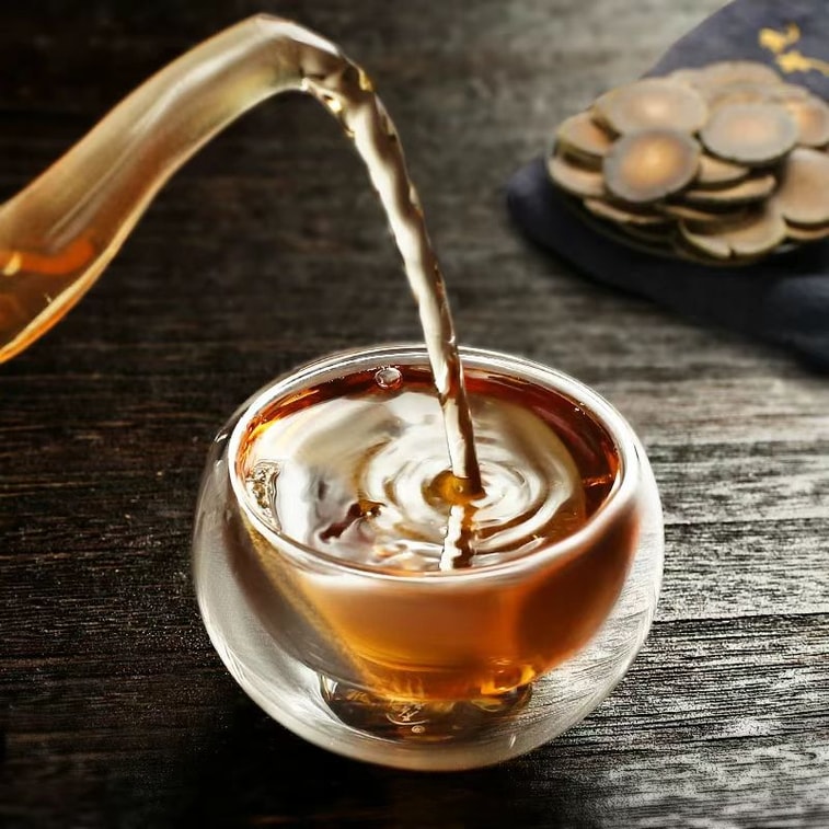 泷御堂 化橘红 自然陈化 手工切片 片片均匀 汤色透亮 橘香浓郁 100g 6