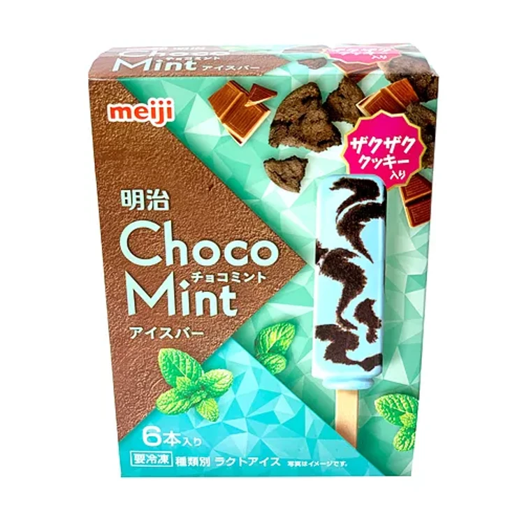 MEIJI CHOCO MINT ICE BAR 252ML - Yami