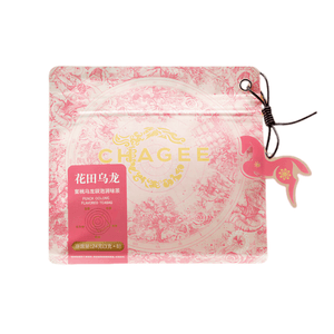 霸王茶姬 花田乌龙 | 蜜桃乌龙袋泡调味茶(3g*8包) 原叶袋泡茶 冷泡茶叶水果茶 春季养生茶【丰盈蜜桃 清爽回甘】【大颗粒蜜桃真果粒 香甜馥郁】