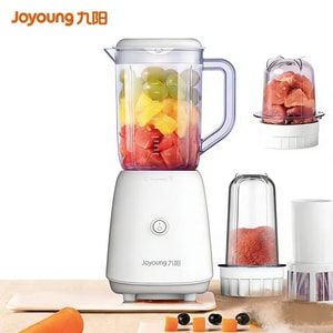 【中国直邮】 九阳 家用小型榨汁机 全自动多功能料理机  搅拌辅食碎冰果汁机 奶白色一个装