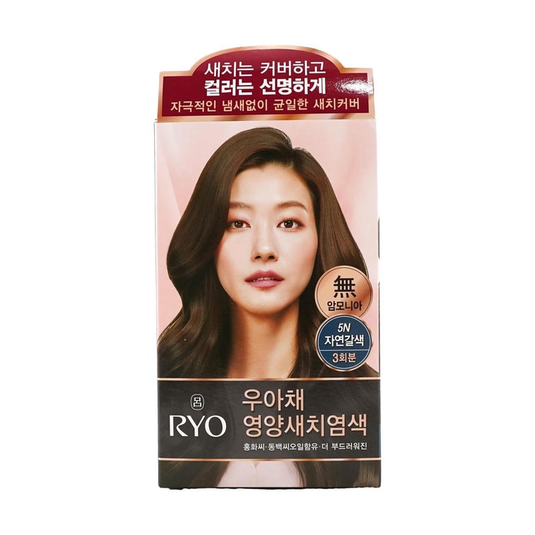 우아채 멋내기 새치크림, 자연갈색 #5N, 3회분 10