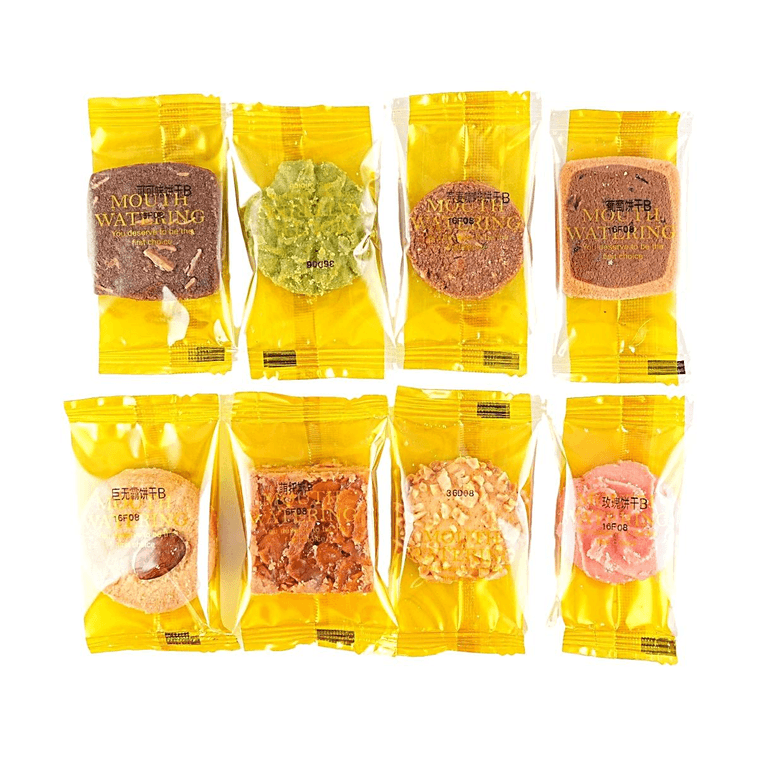 다양한 쿠키 선물 세트 10.58 oz【말차, 코코아, 몬토스, 견과류, 건포도, 귀리, 커피, 장미 맛】 6