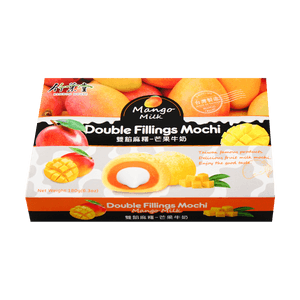 Mango milk flavored fruit mochi 6.35 oz