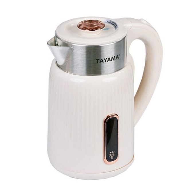 美國TAYAMA 電子水瓶 電熱水壺燒水壺 1.7 L BM-202