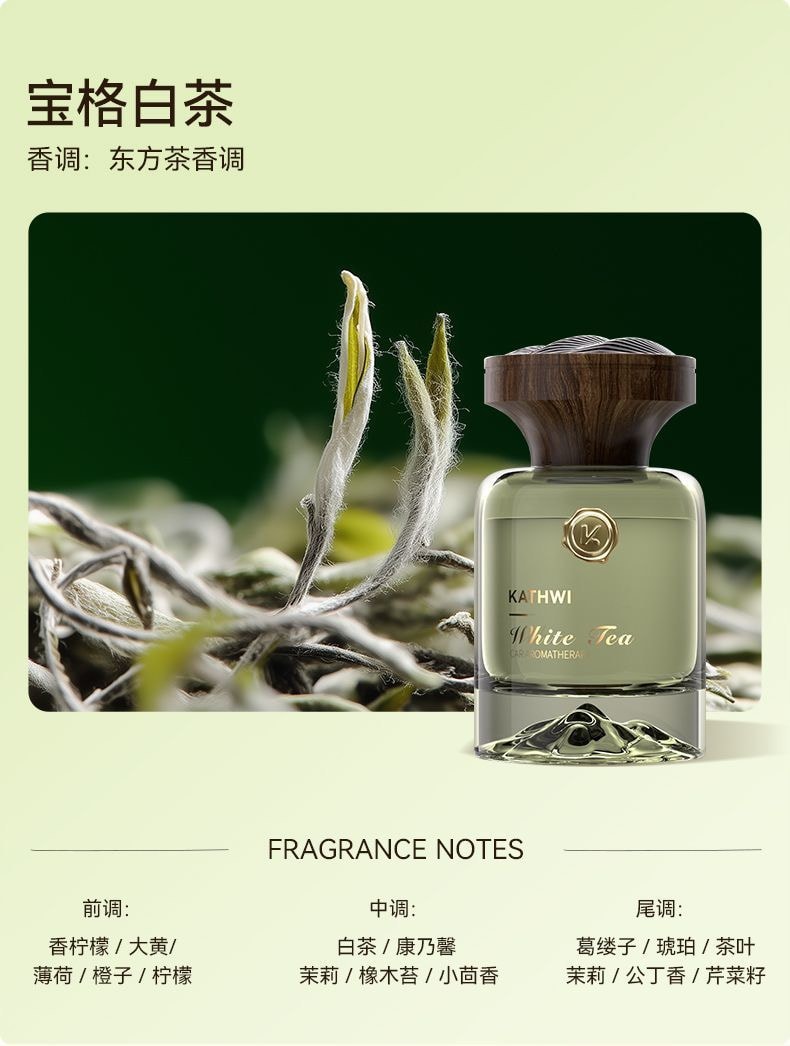 【中國直郵】 科淨威 陳小春推薦 觀山車載香水 120ml烏木沉香