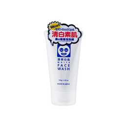 Transparent Whiten Face Wash, 100g