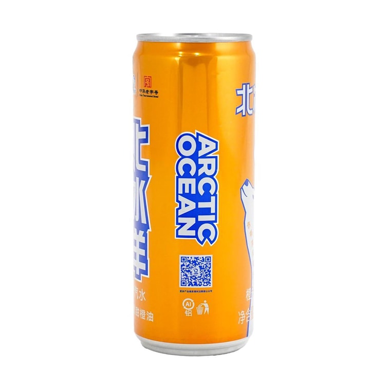 北冰洋 橙汁汽水 罐裝 330ml *6【6份超值裝】【老北京風味】 6
