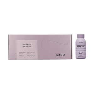 GUBEN DIARY谷本日记 高蛋白營養簡餐奶昔 芋泥芝士味 40g×6瓶 沖調穀物