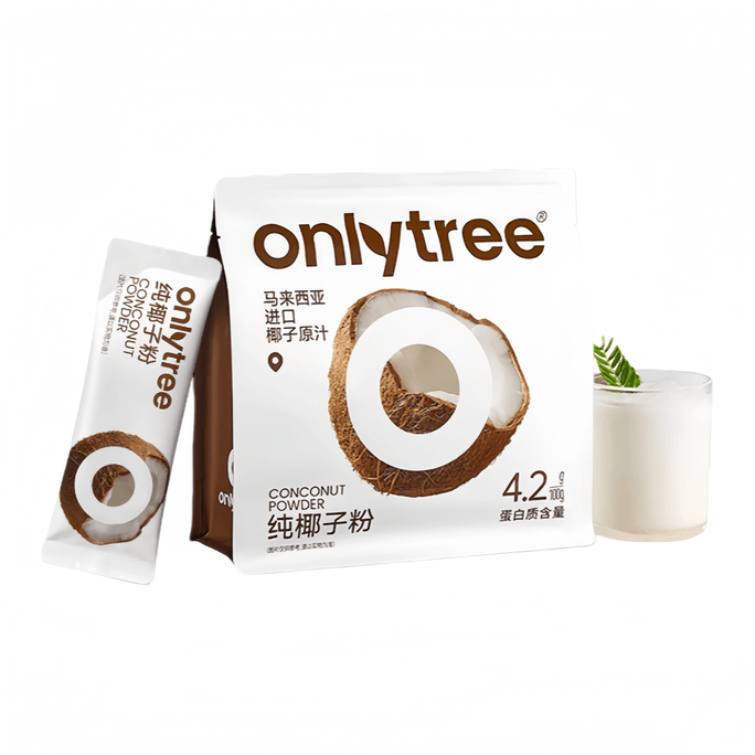 Cold Brew Pure Coconut Powder for Baking, Coconut Cream, Coconut Milk Juice 1 Bag (22 Sticks) * 308g