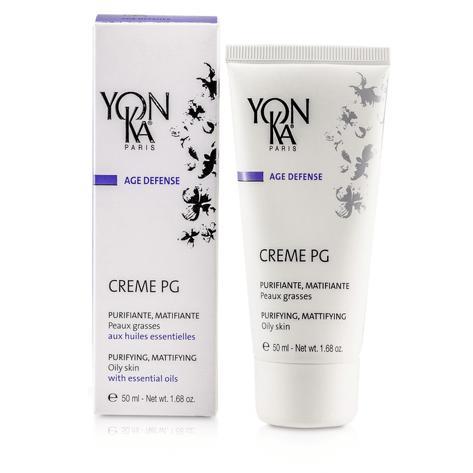 Yonka Age Defense Creme PG With Essential Oils - Purifying, Mattifying (Oily Skin) 50ml/1.68oz