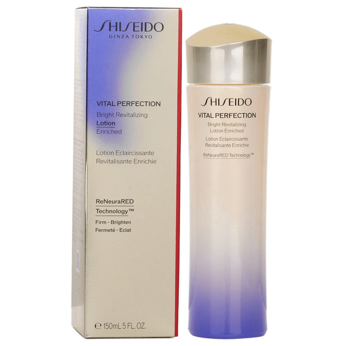 SHISEIDO VITAL PERFECTION 乳液 100ml Vital-Perfection White Revitalizing Softener Enriched 11076 150ml