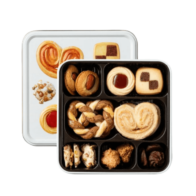 Chocolate Chip Cookies Nut Butter Cookies 7 Flavors Gift Box 140g