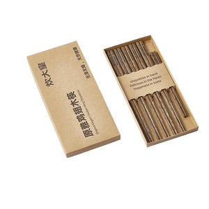 [중국 직배송] 추이다황 닭 날개 모양 나무젓가락, 6쌍 * 1박스